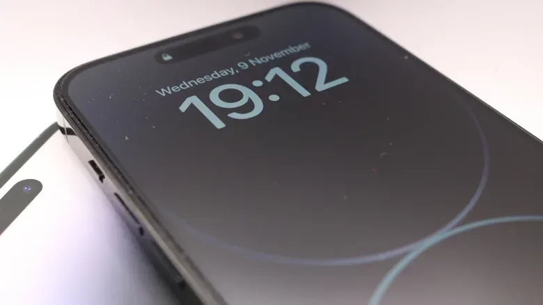 iPhone Settings screen showing the Always On Display option under Display & Brightness