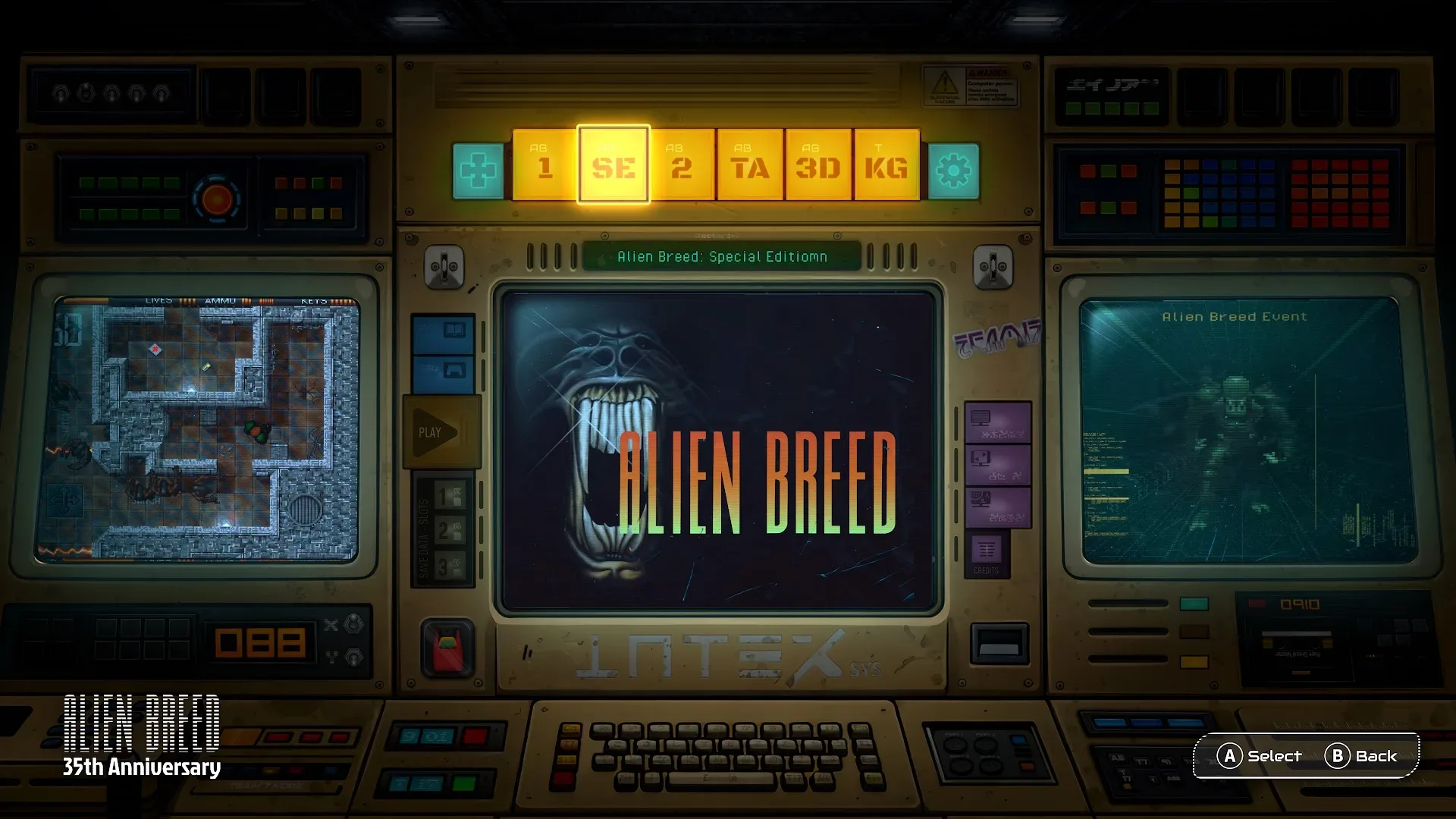 Alien Breed Virtual Museum archival materials