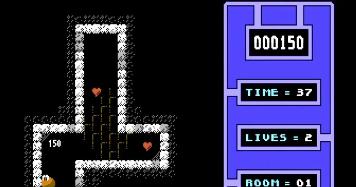 EyedBall rotates the environment to reach transformed hearts in Horloth's fortress