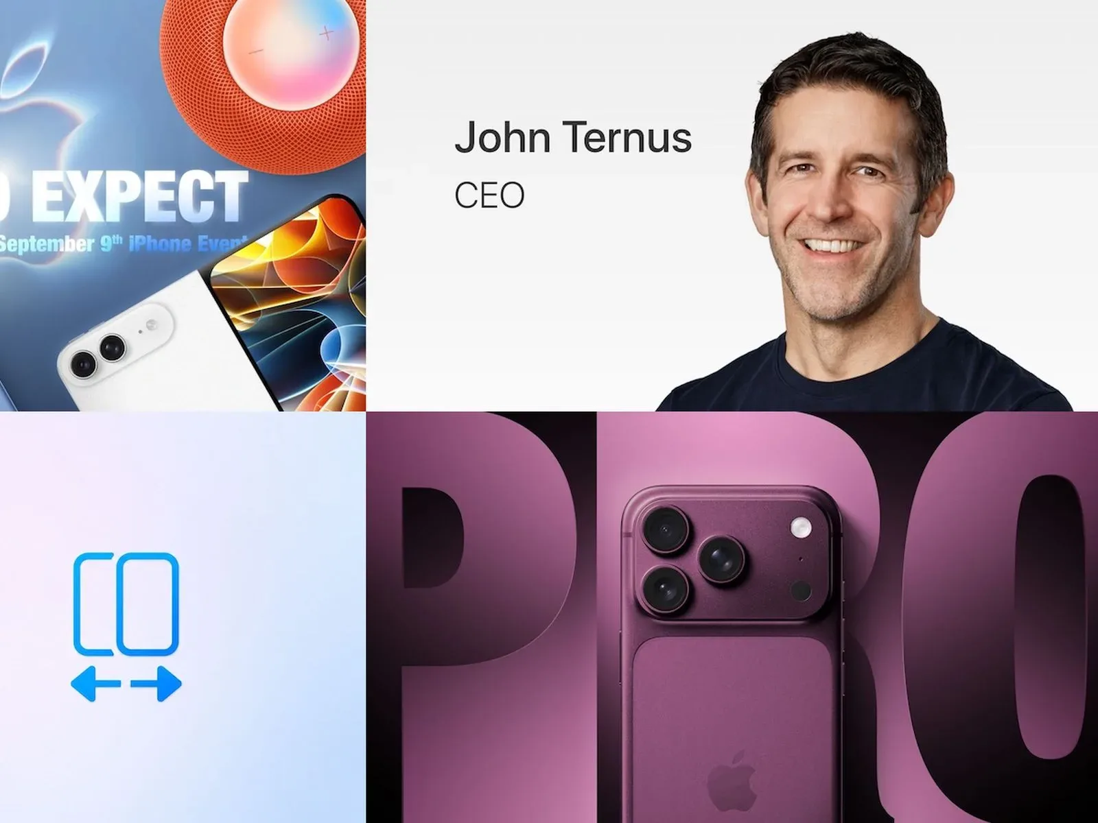 John Ternus during Apple leadership transition