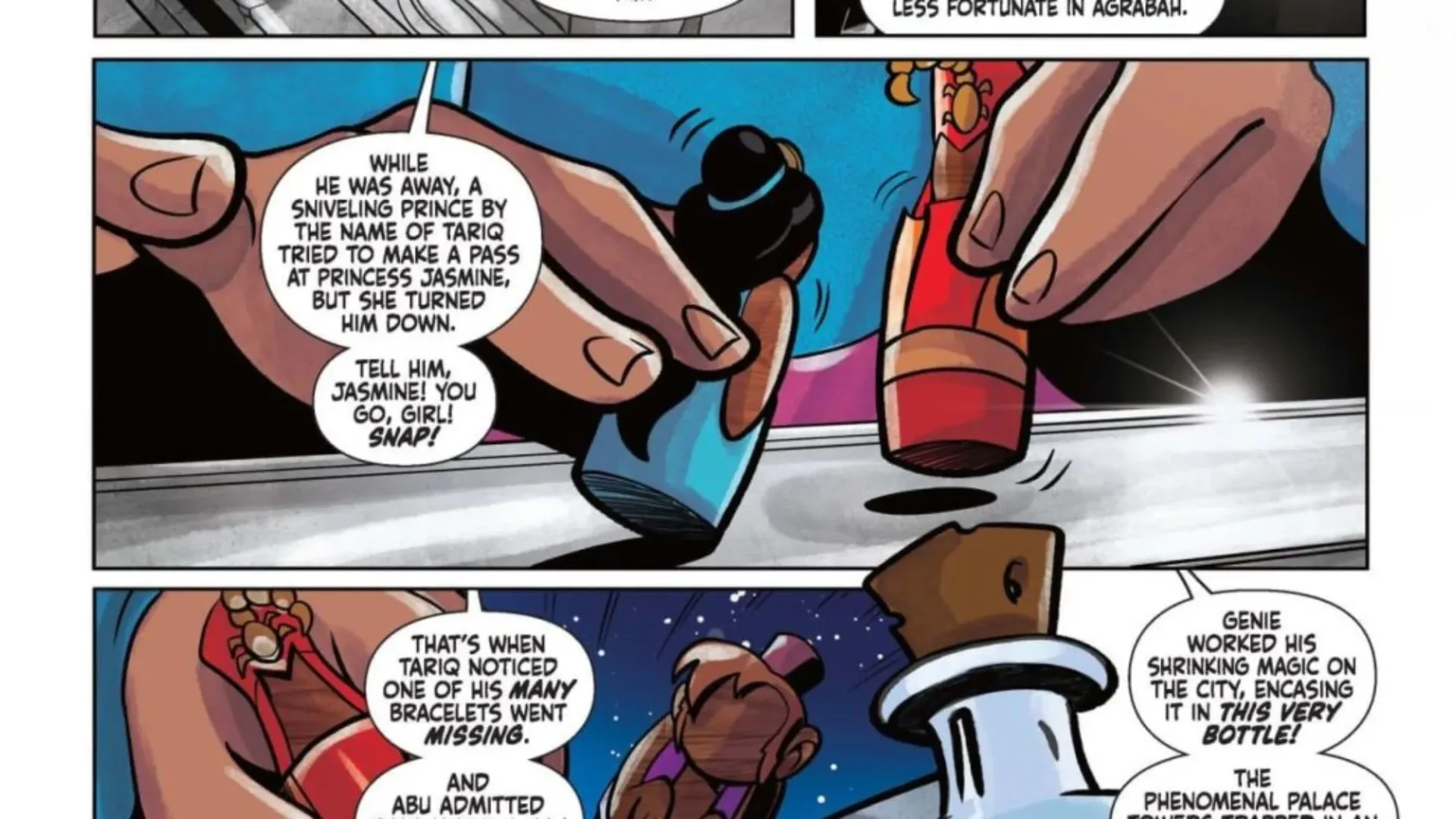 Aladdin #3 Puts Abu’s Palace Life and Old Habits to the Test