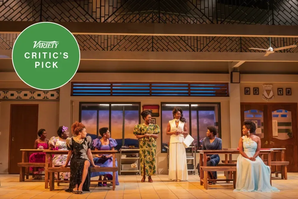 Denée Benton as Paulina in School Girls; or, the African Mean Girls Play
