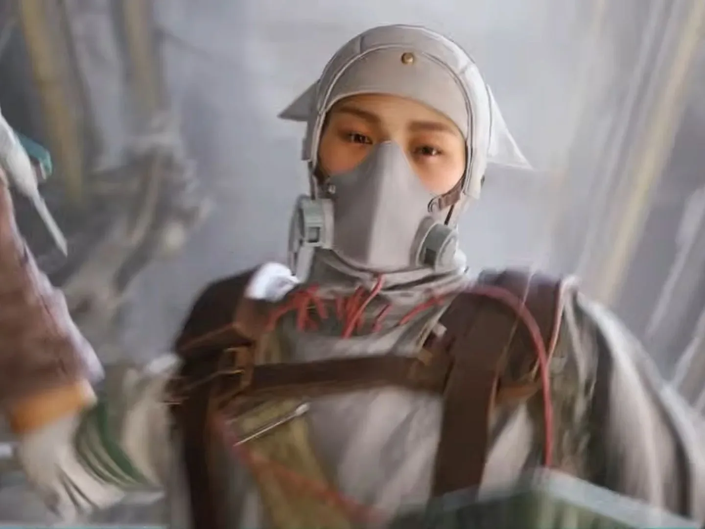 Arc Raiders player in surgeon outfit with syringe