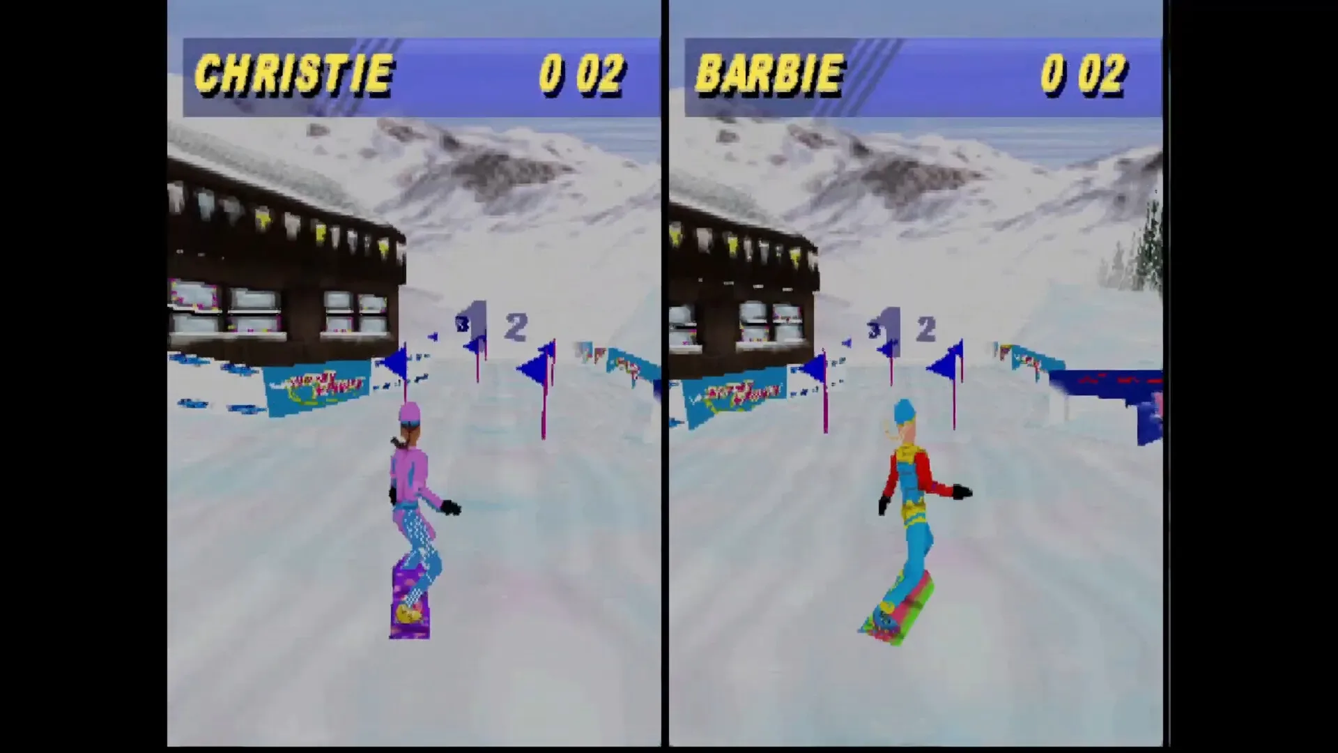 Barbie Rewind retro game compilation artwork