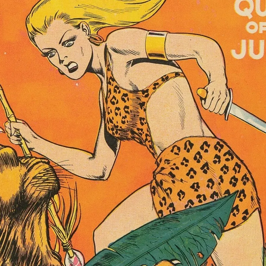 Sheena, Queen of the Jungle #1, a 1942 Fiction House solo-series debut