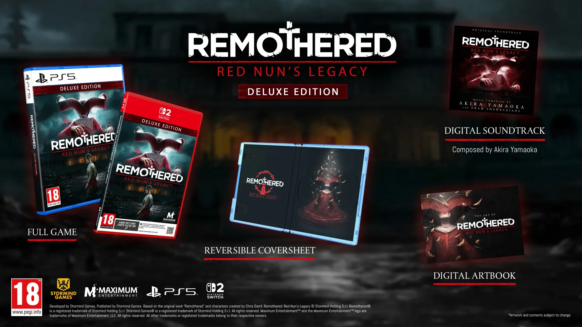 Remothered: Red Nun's Legacy Deluxe Edition game packaging