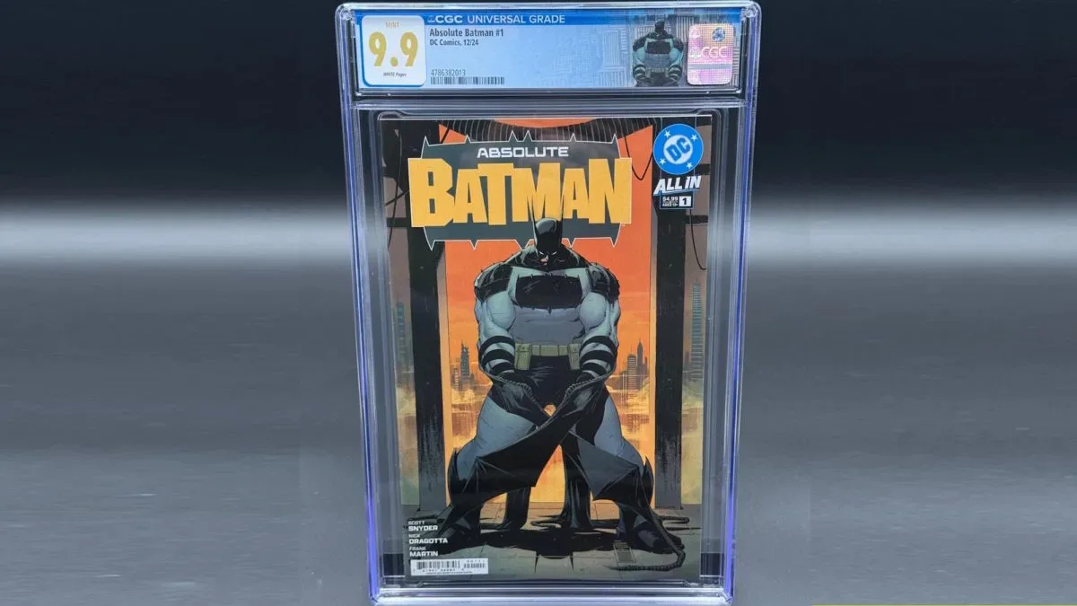 CGC 9.9 graded copy of Absolute Batman #1