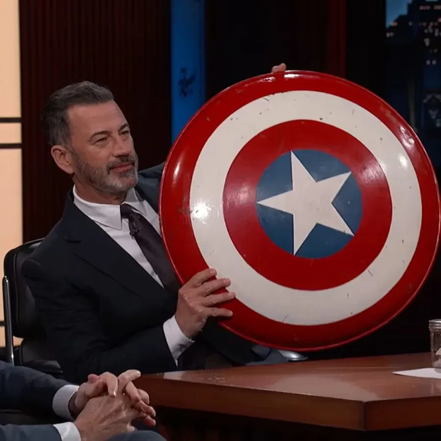 Captain America’s Shield Returns to the Spotlight as Colbert and Kimmel Lead Comics Conversation