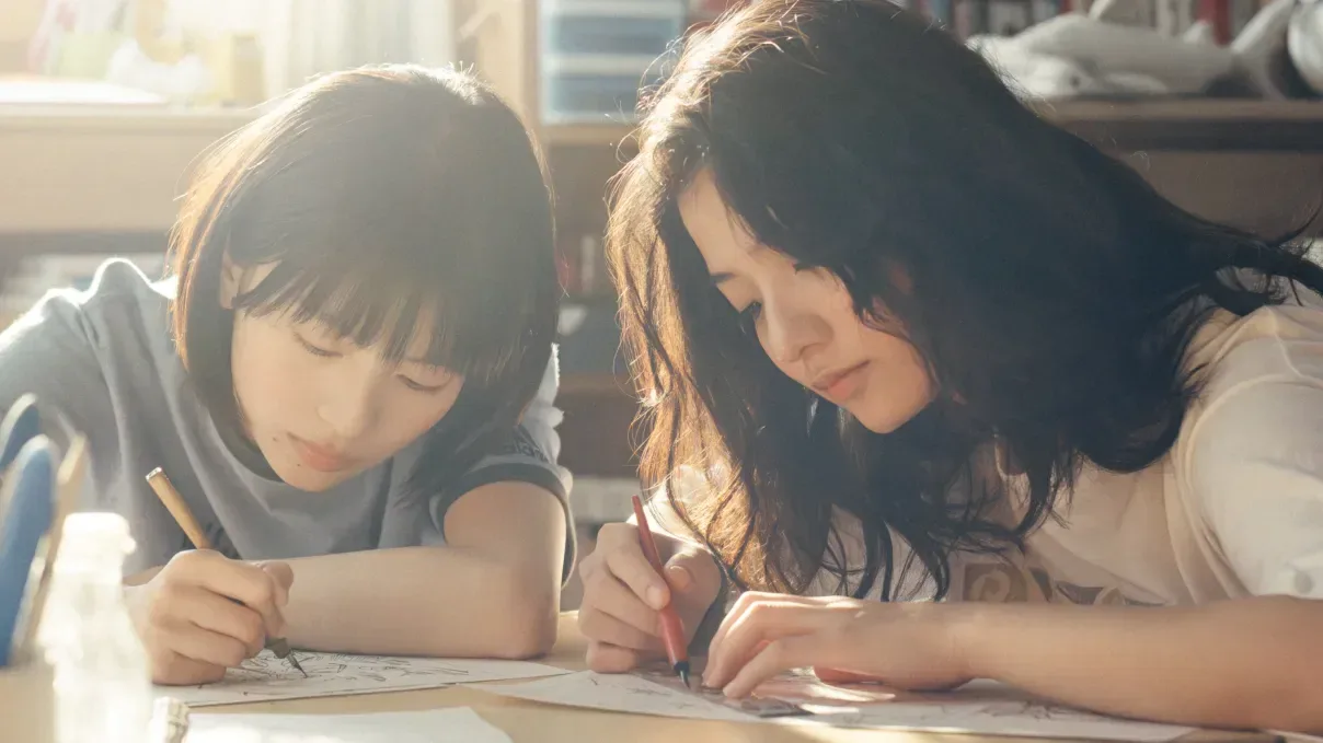 Natsuki Deguchi and Aju Makita in Hirokazu Kore-eda’s Look Back