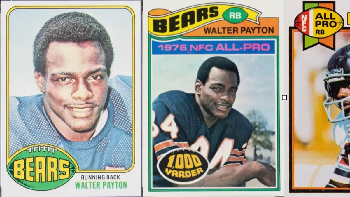1976 Topps Walter Payton #148 rookie football card