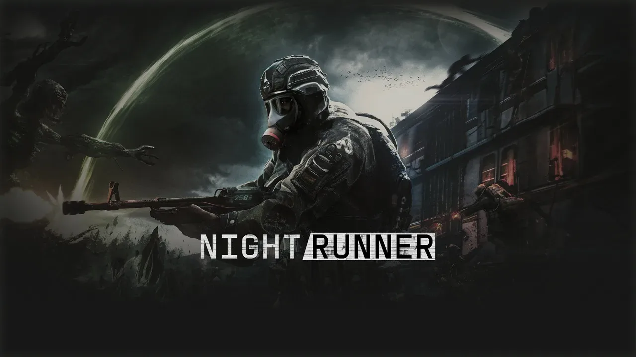 NightRunner squad defending the NightClaw Wagon on the rail network
