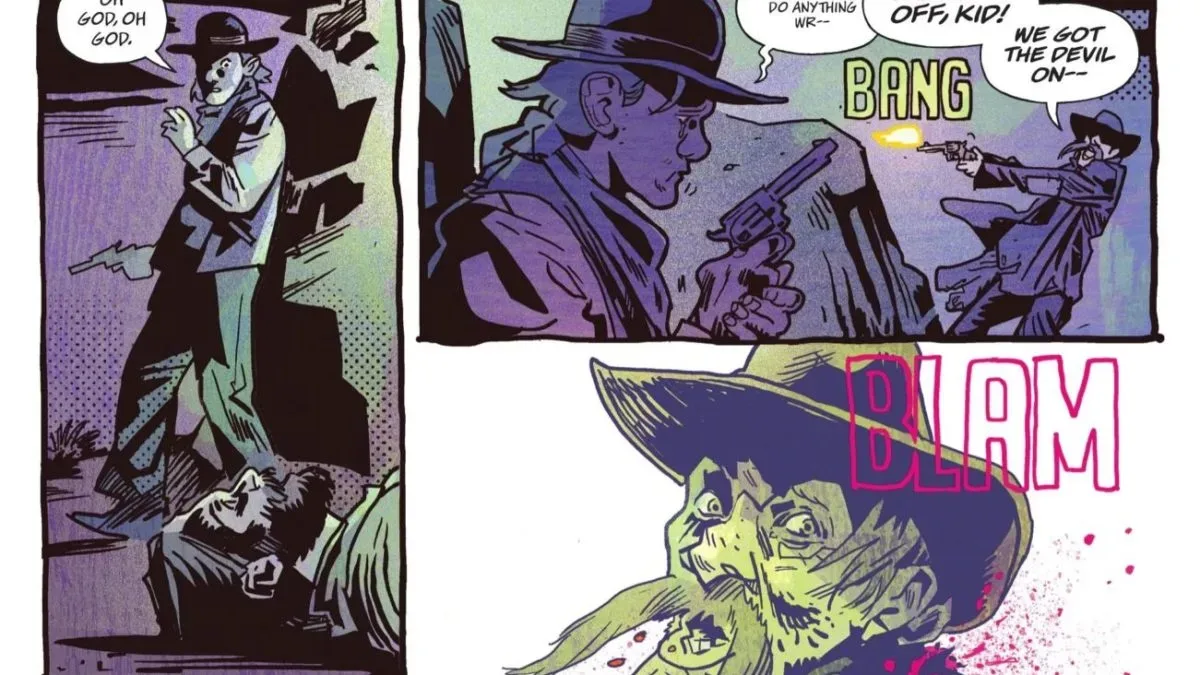 Jonah Hex and the Shadow of Death #1 comic preview art