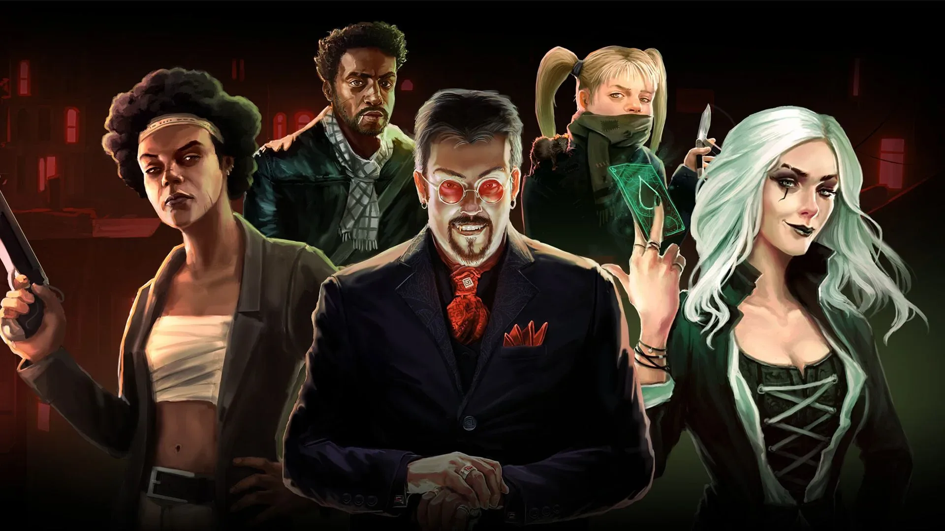 Nighthawks vampire noir RPG set in the streets of Cradlebridge