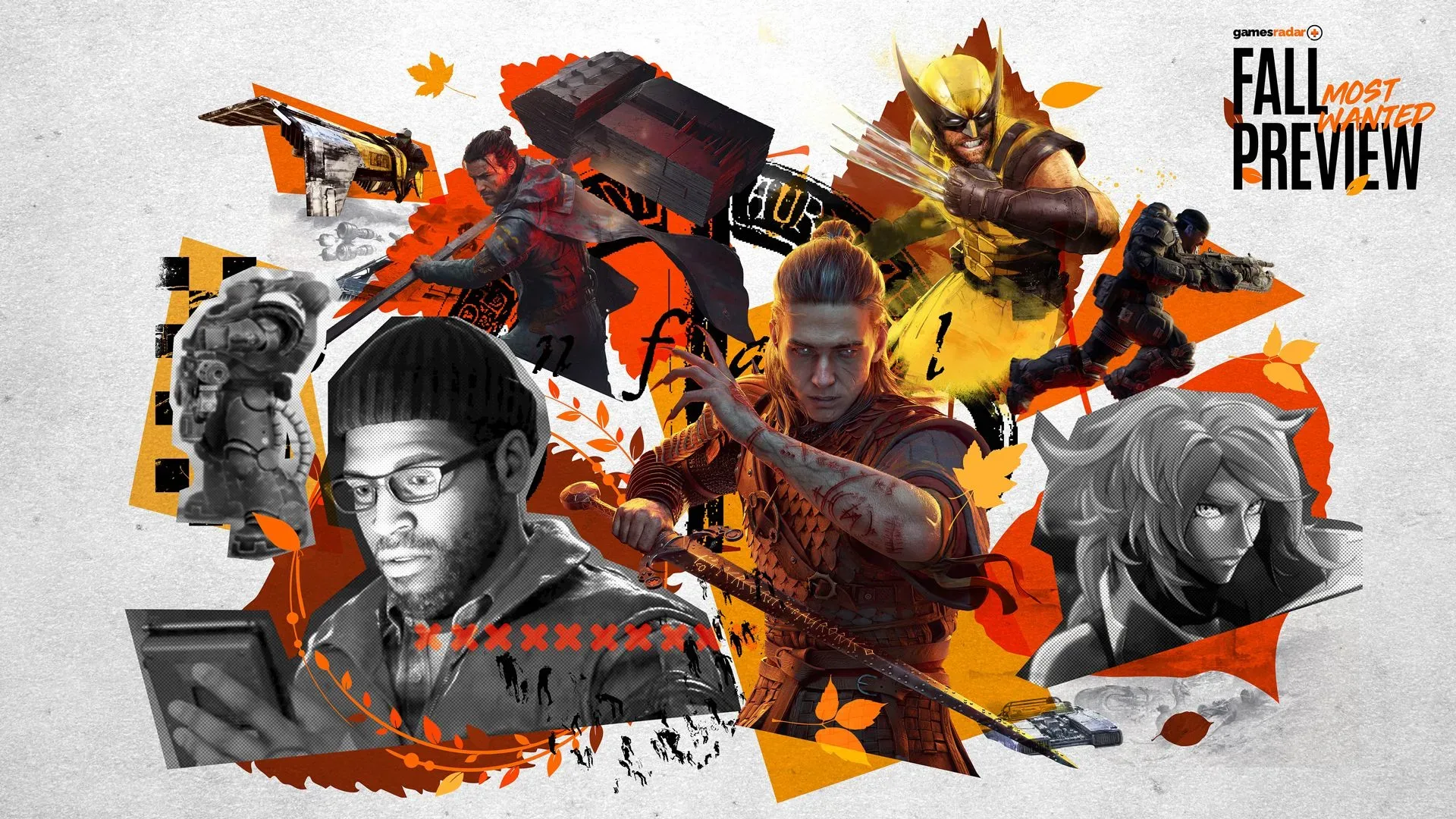 A Fall 2026 video game release calendar featuring upcoming action, RPG, horror and strategy games
