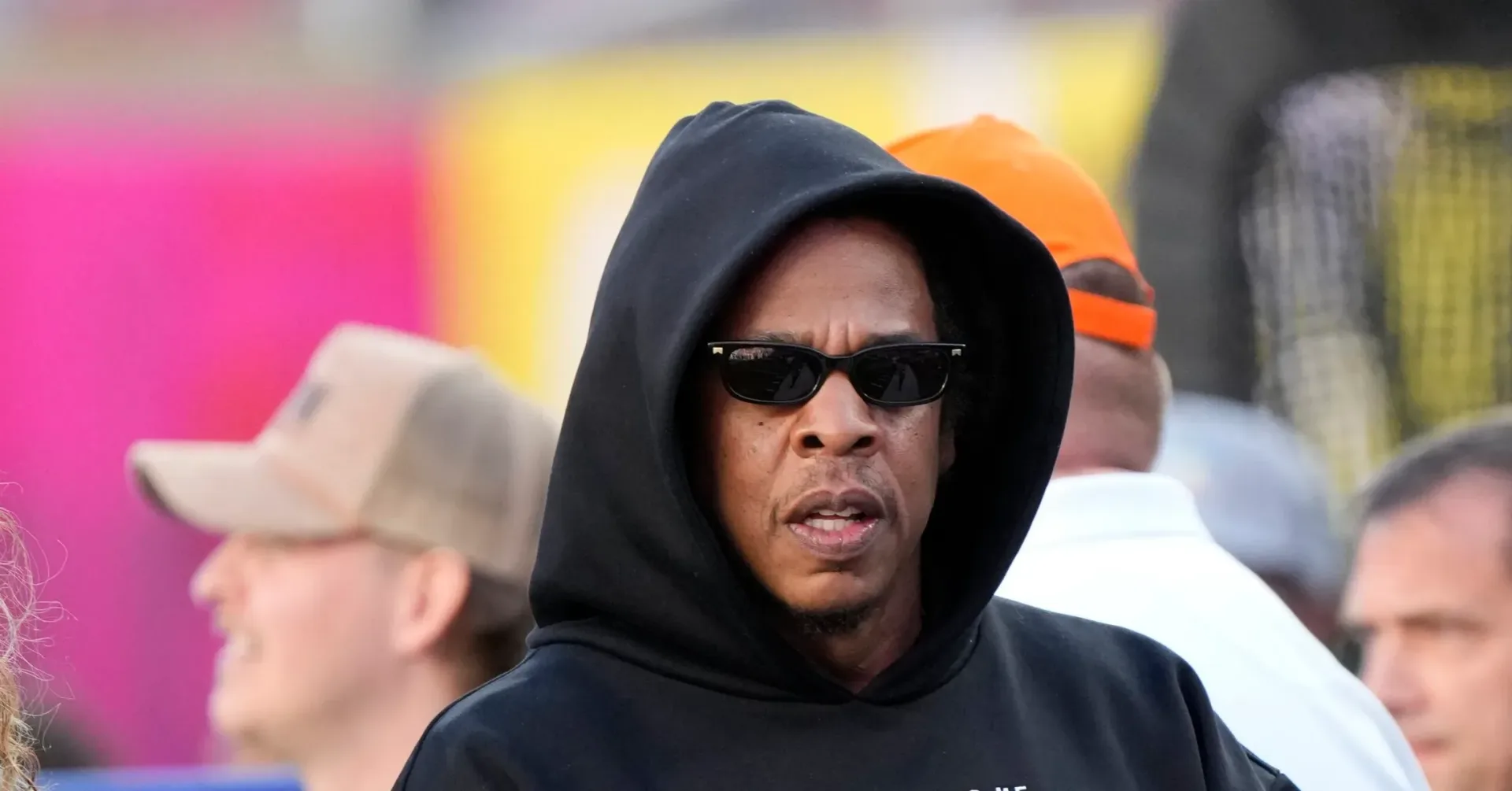 Jay-Z discussing hip-hop history in the JAŸ-Z In 8 documentary series