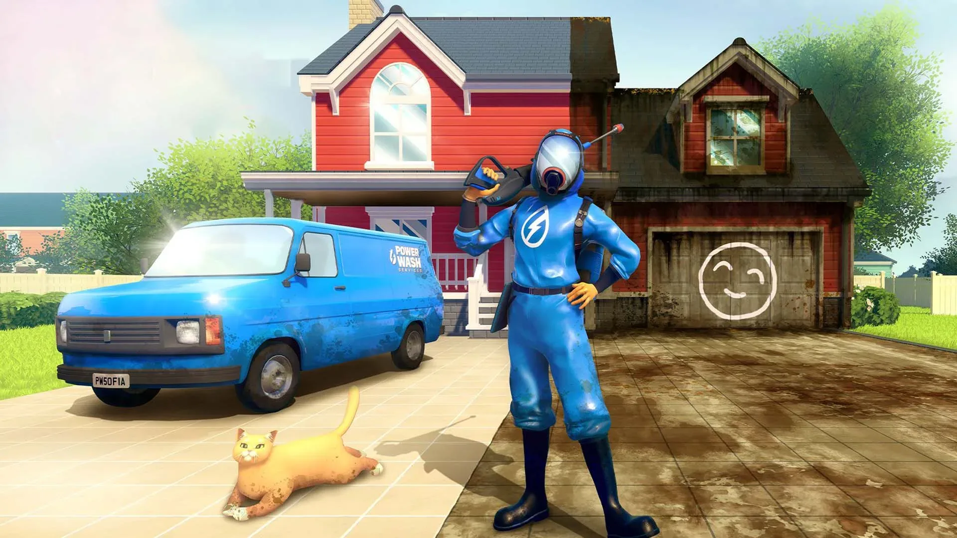 FuturLab and PowerWash Simulator news graphic about reported layoffs