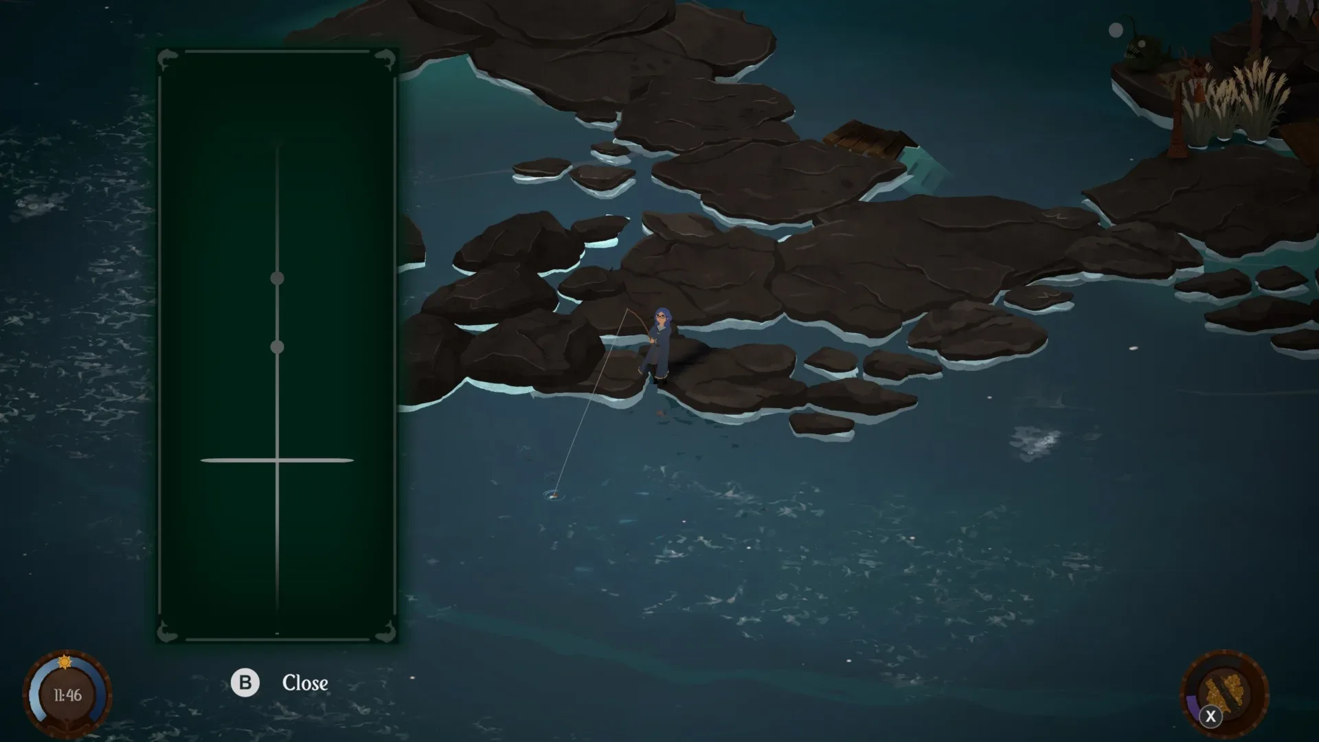 A student explores the fantasy grounds of the Etchery in Songs of Glimmerwick