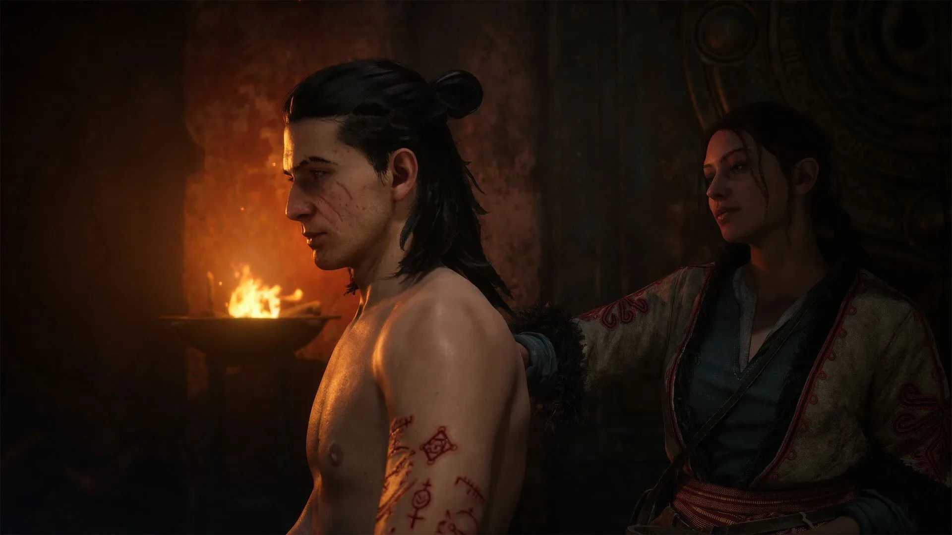 The Blood of Dawnwalker dark-fantasy RPG scene on PC