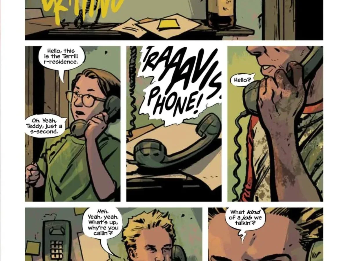 Sheriff Joe Bob Coates and Deputy Wilson Hart in That Texas Blood: Hell Comes to Allison Ranch #1