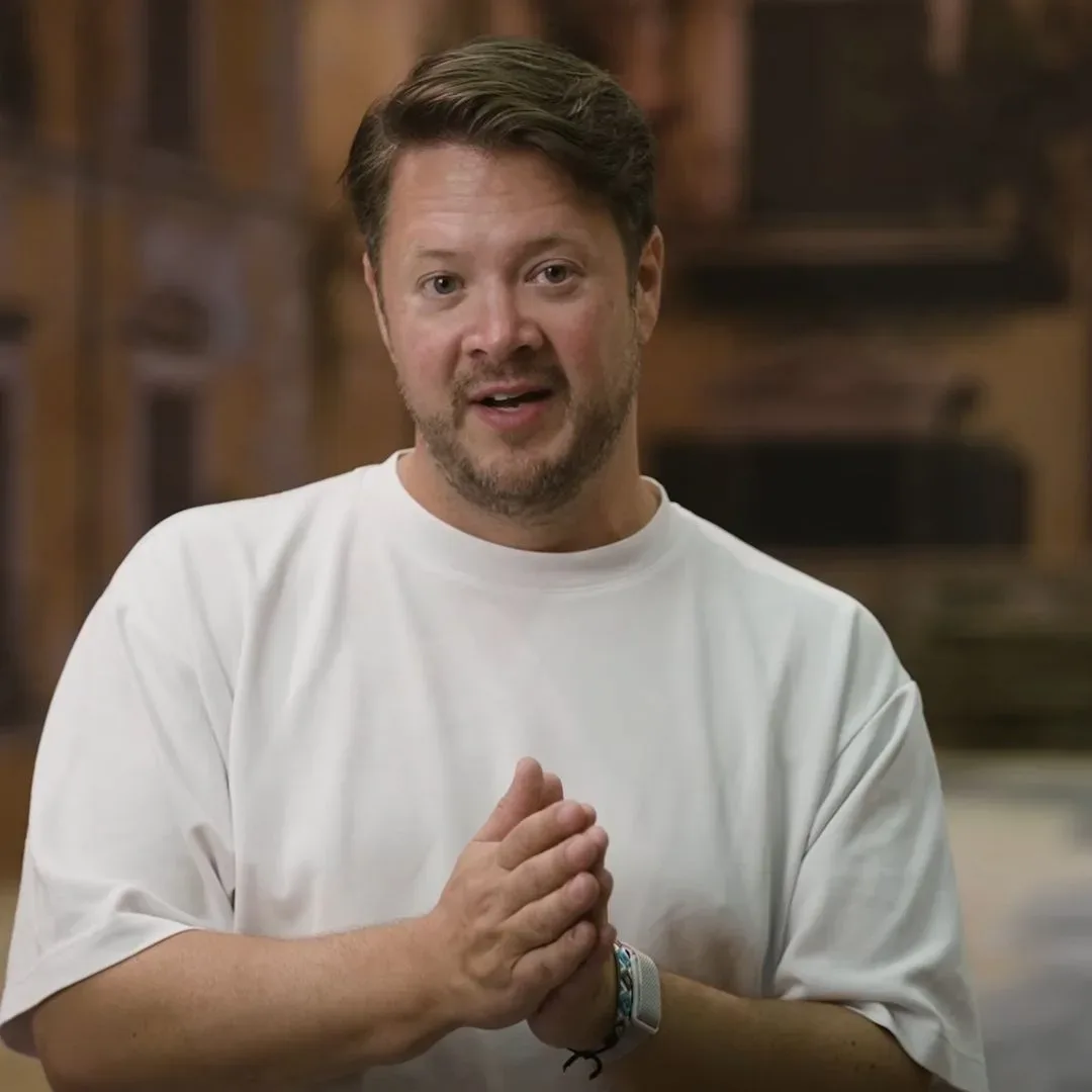 Arc Raiders executive producer in white shirt
