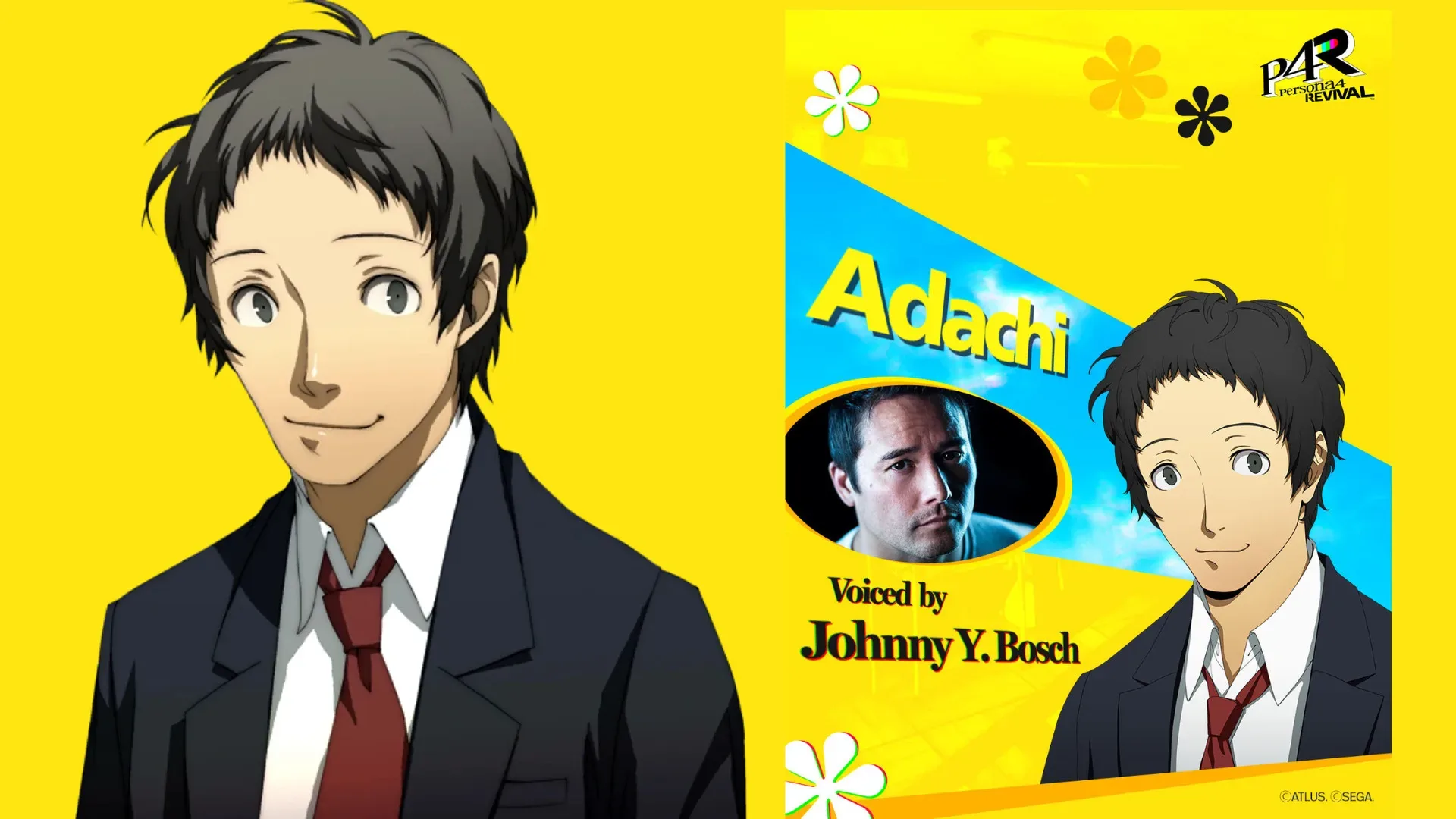 Johnny Yong Bosch returning as Tohru Adachi in Persona 4 Revival
