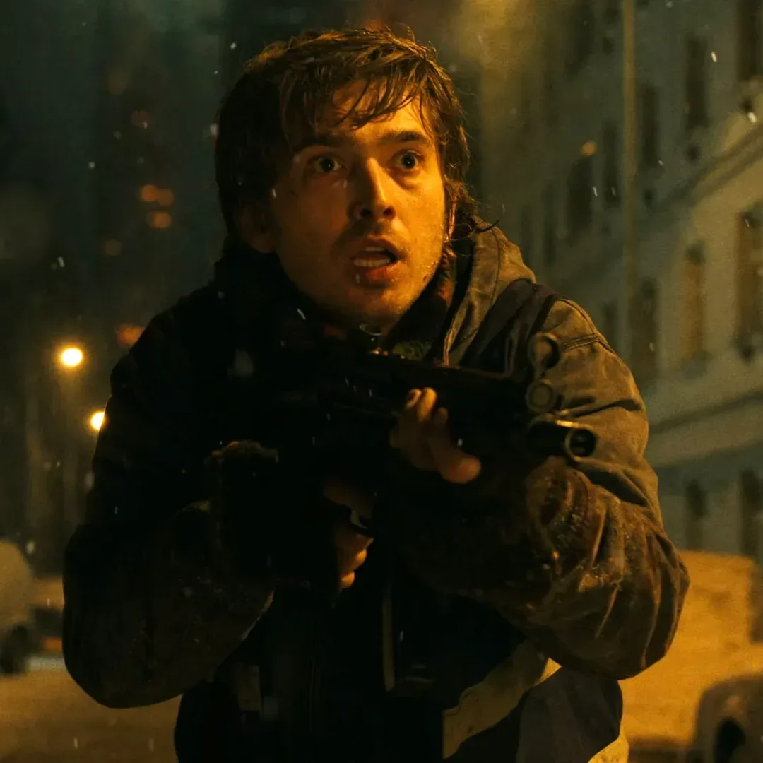 Austin Abrams as Bryan in Zach Cregger’s Resident Evil
