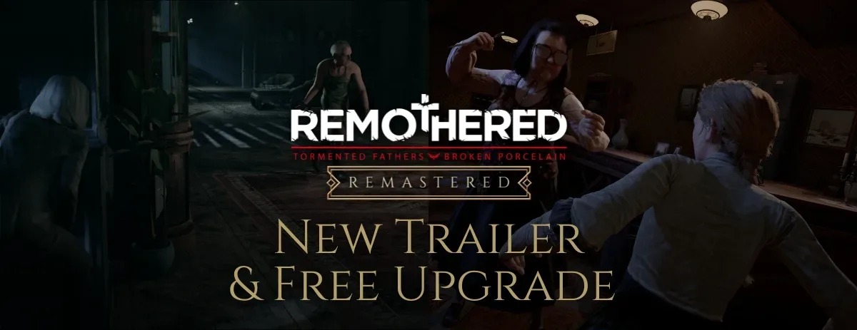 Remothered: Tormented Fathers Remastered release-window trailer artwork