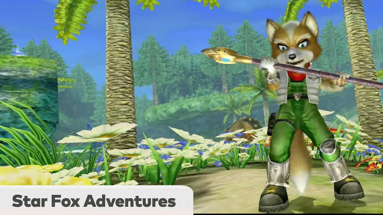 Star Fox Adventures GameCube artwork for Nintendo Switch Online on Switch 2