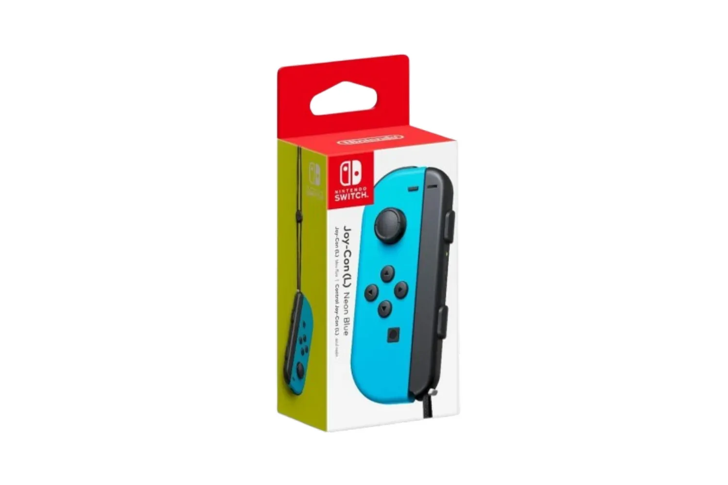 Neon Red Nintendo Switch Joy-Con controller