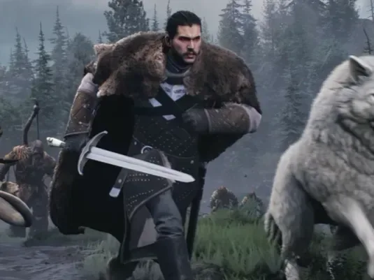 Jon Snow character likeness in Game of Thrones: War for Westeros