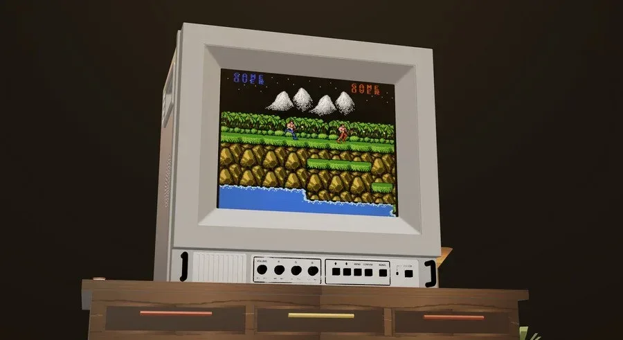 Unico TRAVELLER•ULW10 retro-inspired 4:3 LCD monitor