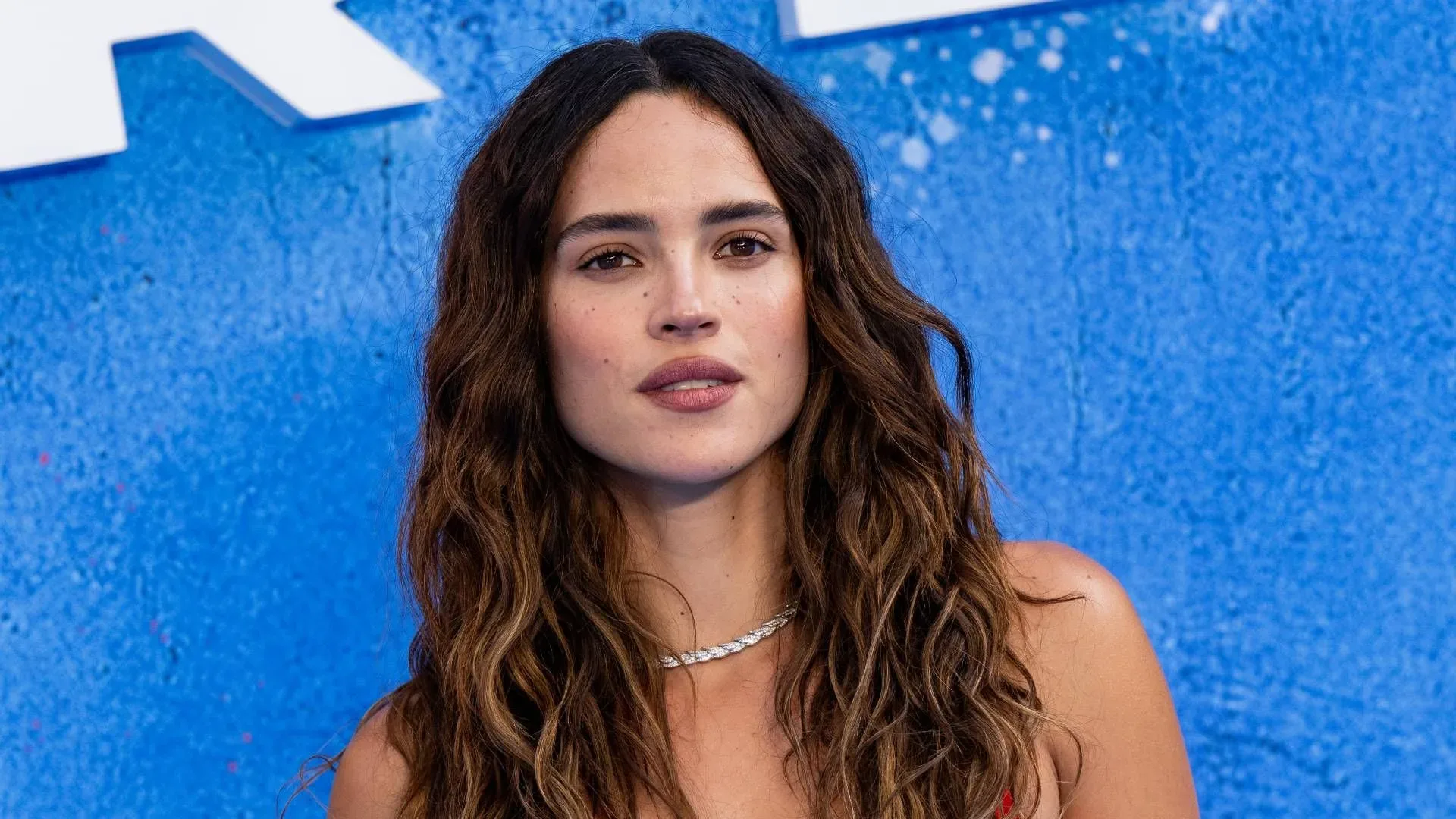 Adria Arjona at a Man of Tomorrow promotional appearance