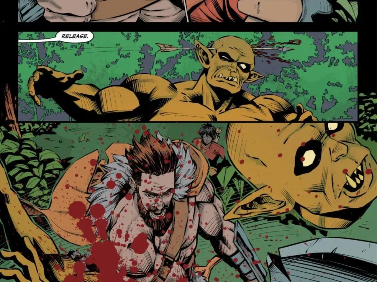 Lost Fantasy #12 interior fantasy comic page
