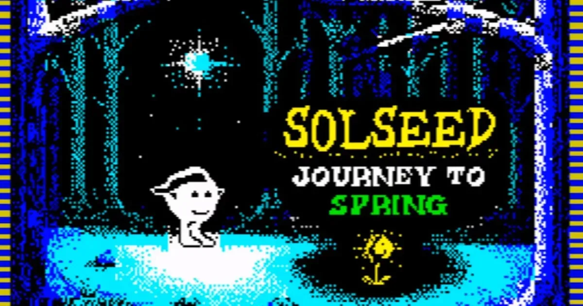 ZX Spectrum 128K platform adventure Solseed: Journey to Spring