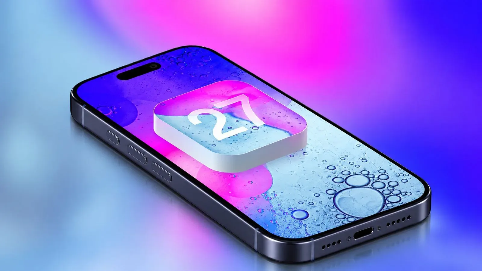 iPhone displaying the iOS 27 Software Update screen
