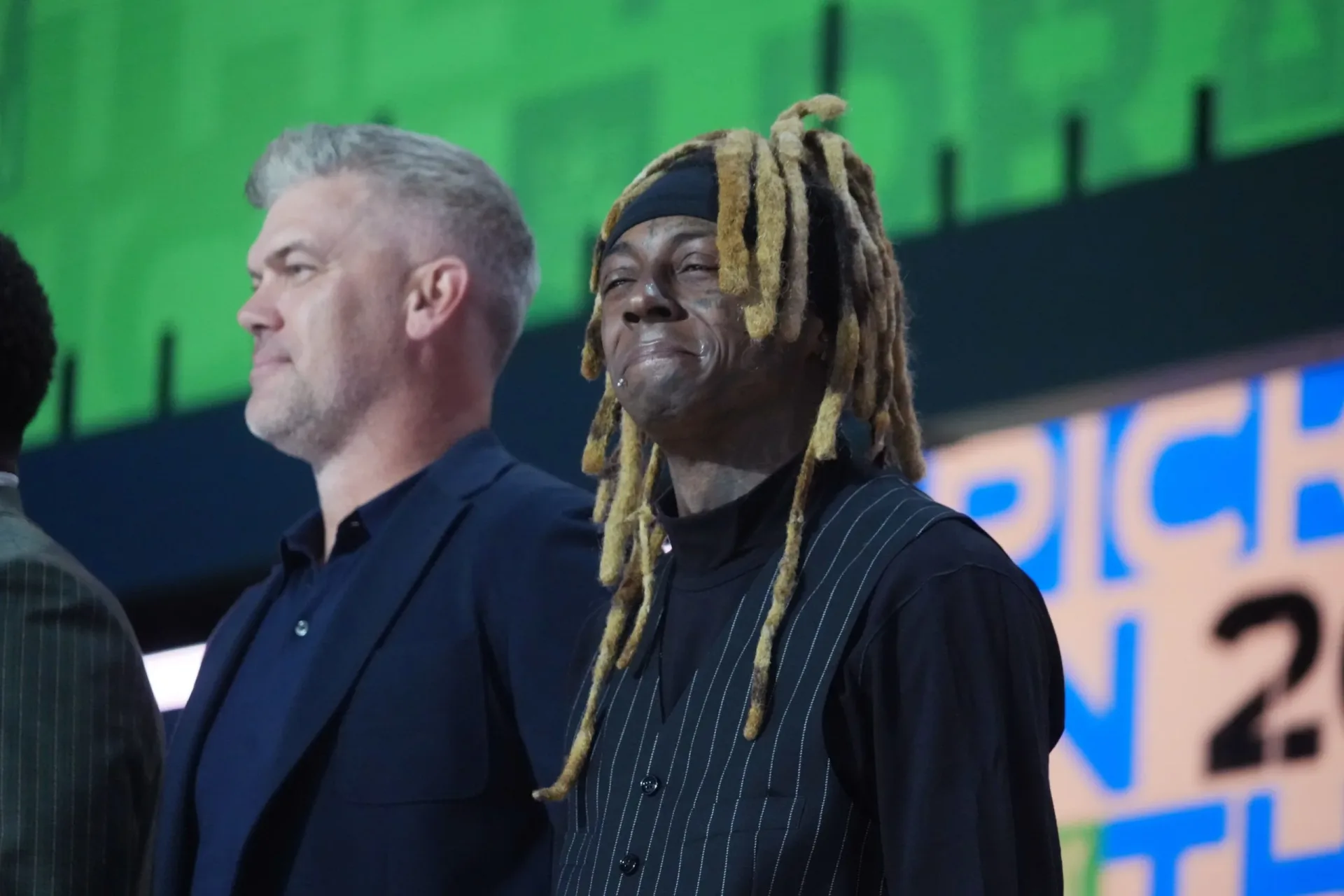 Lil Wayne reacts to the Green Bay Packers’ Week 1 loss to the Minnesota Vikings