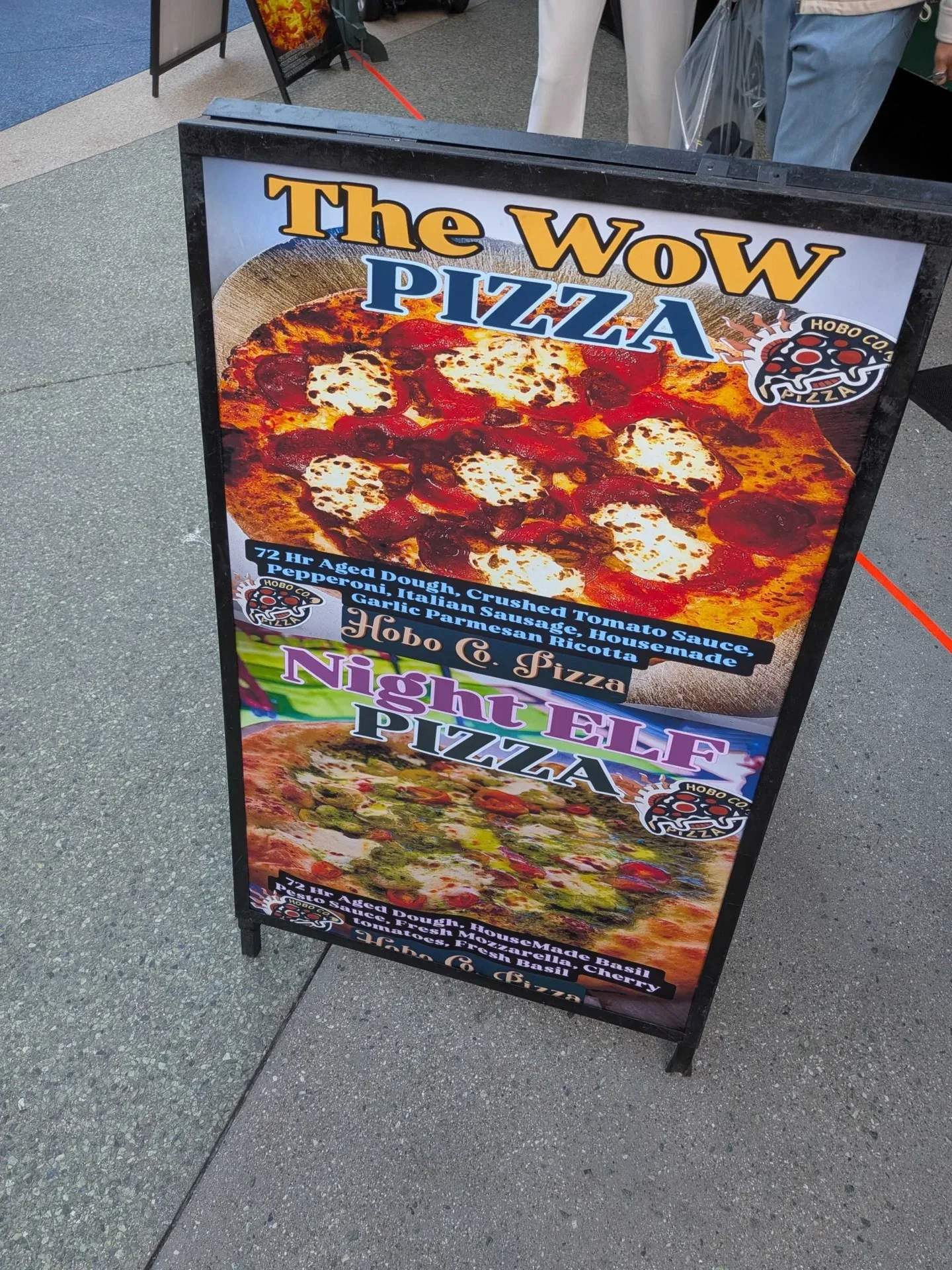 Orc Pizza topped with pepperoni and jalapeños at BlizzCon 2026