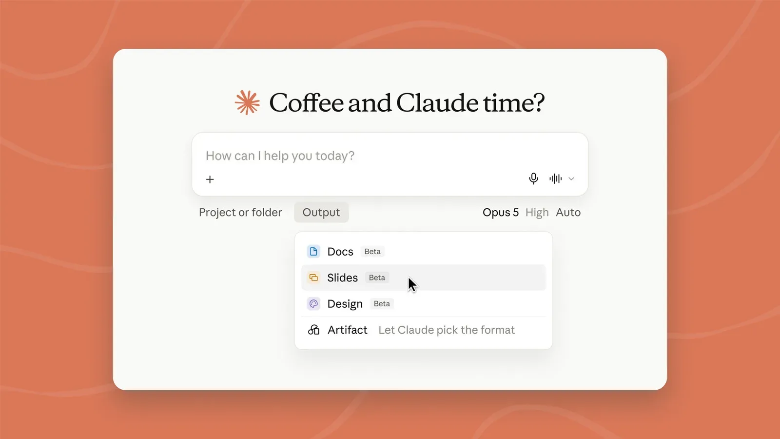 Claude chat interface showing an editable document generated from a conversation