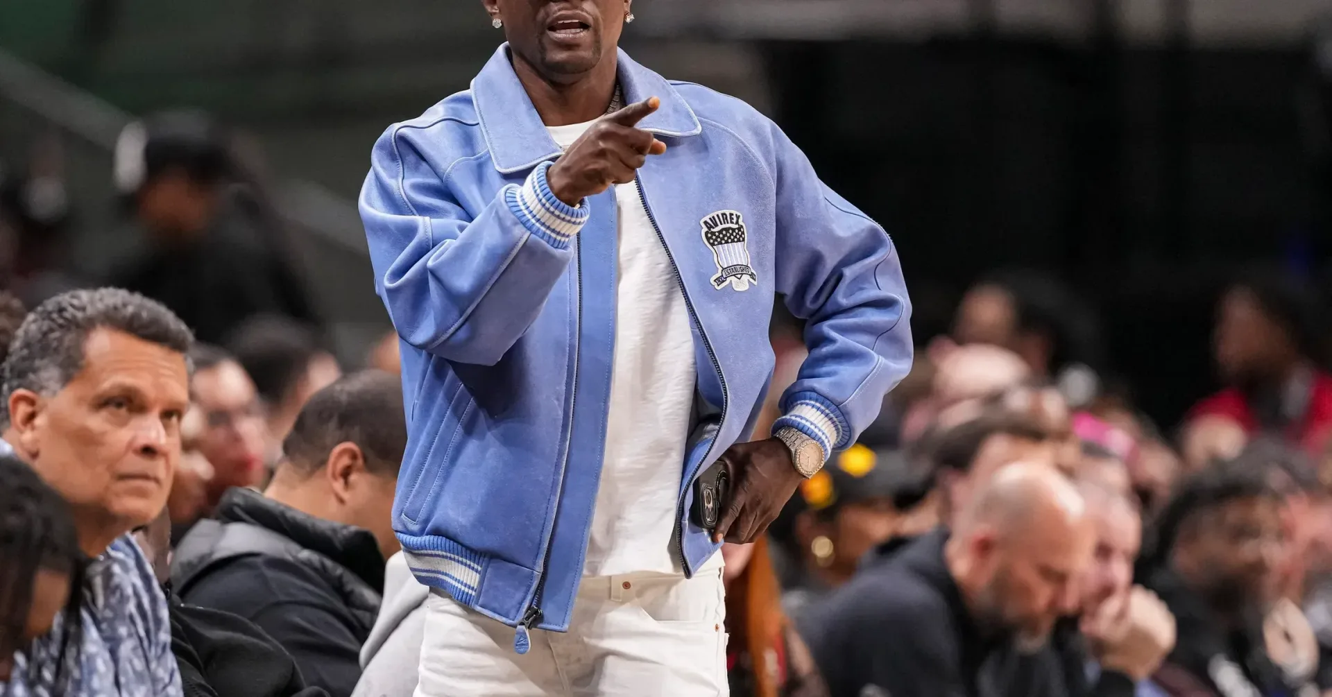 Boosie Badazz speaking during a television interview about his pardon-related dispute