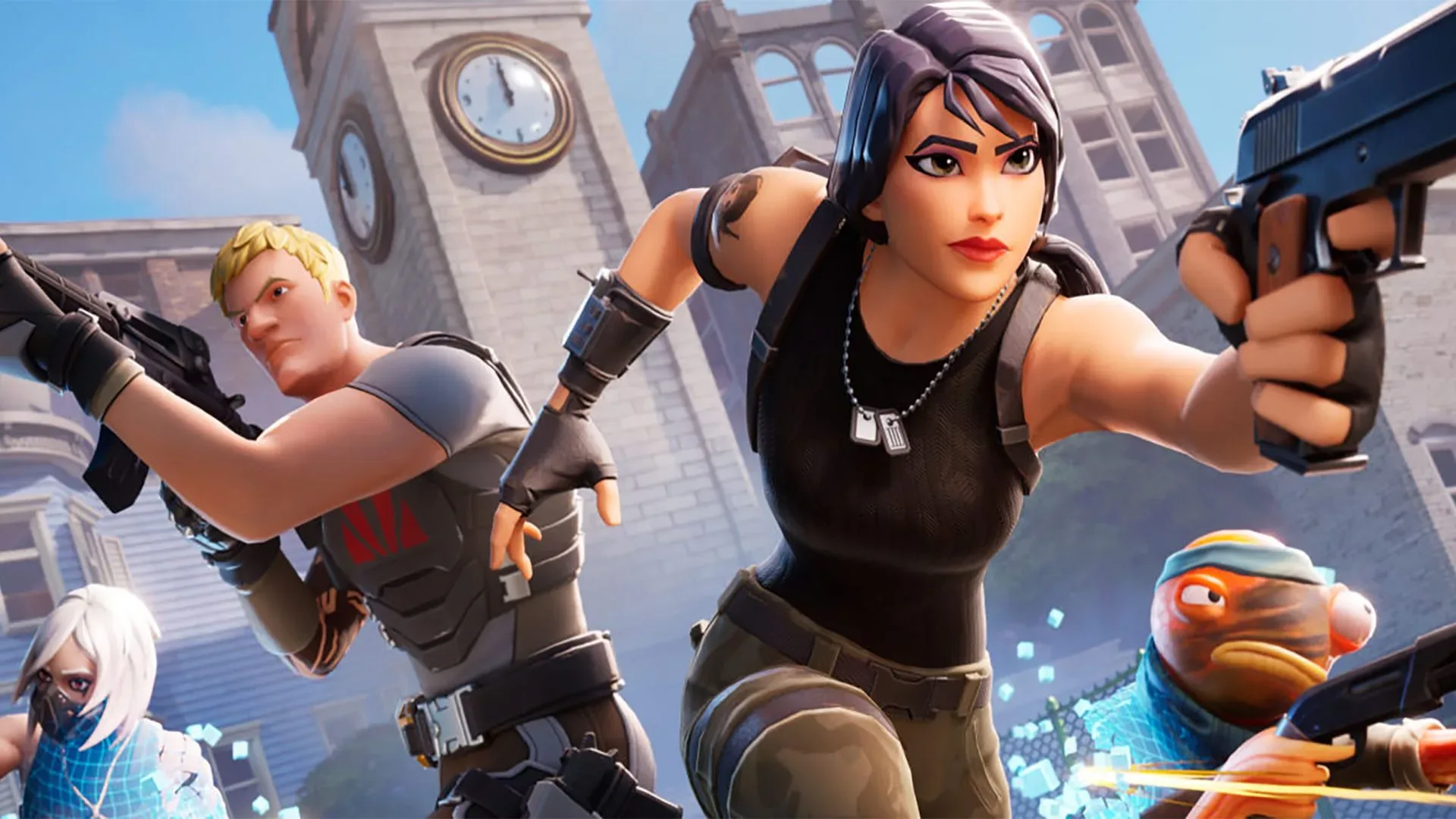 Fortnite Item Shop interface illustrating in-game cosmetic purchases