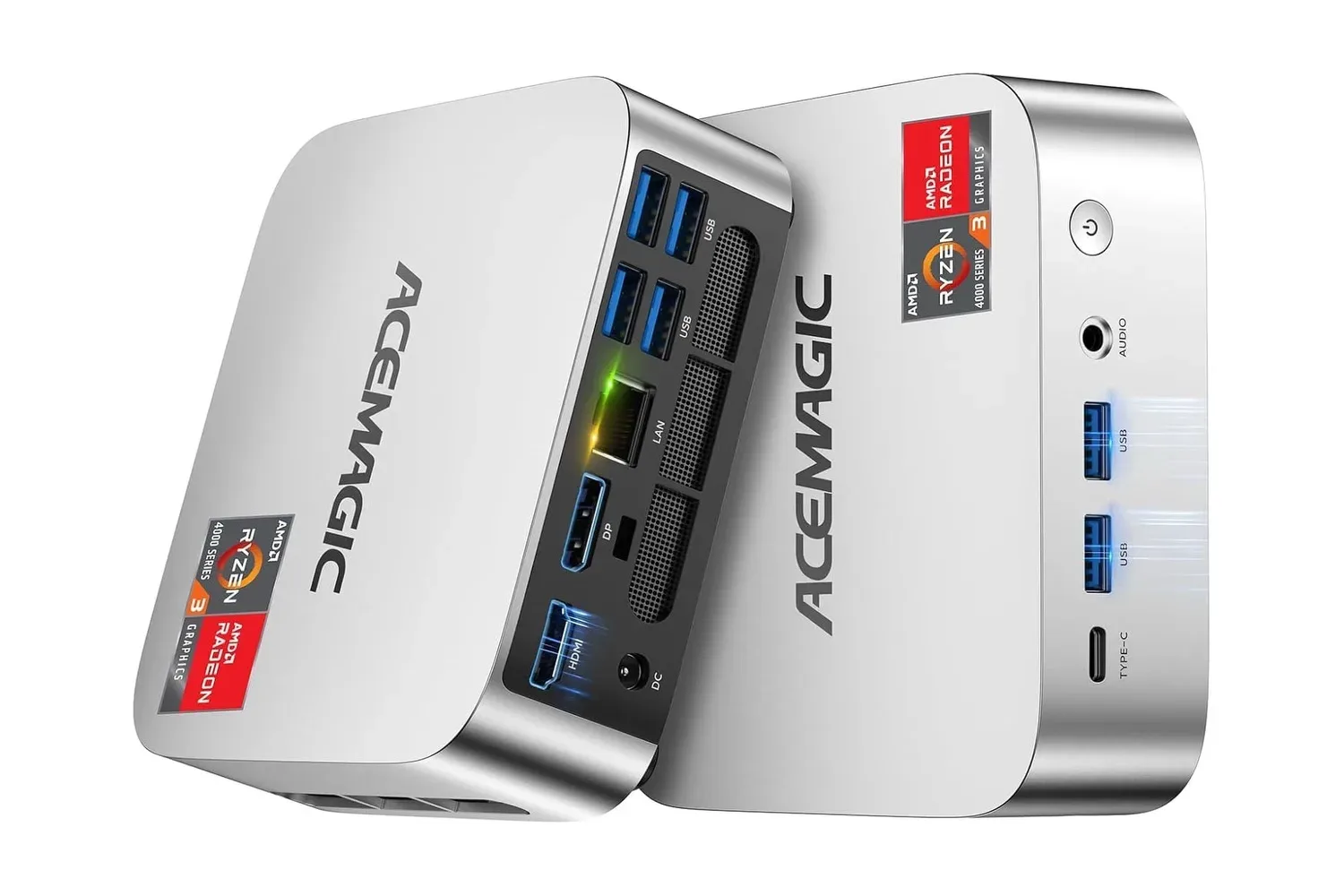 ACEMAGIC K1 mini PC configured as a compact Windows desktop