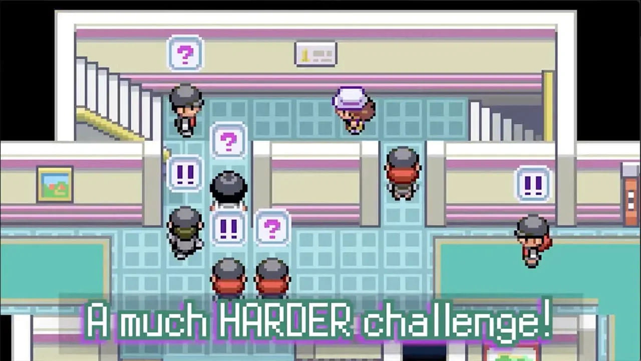 Multiple trainers approaching the character