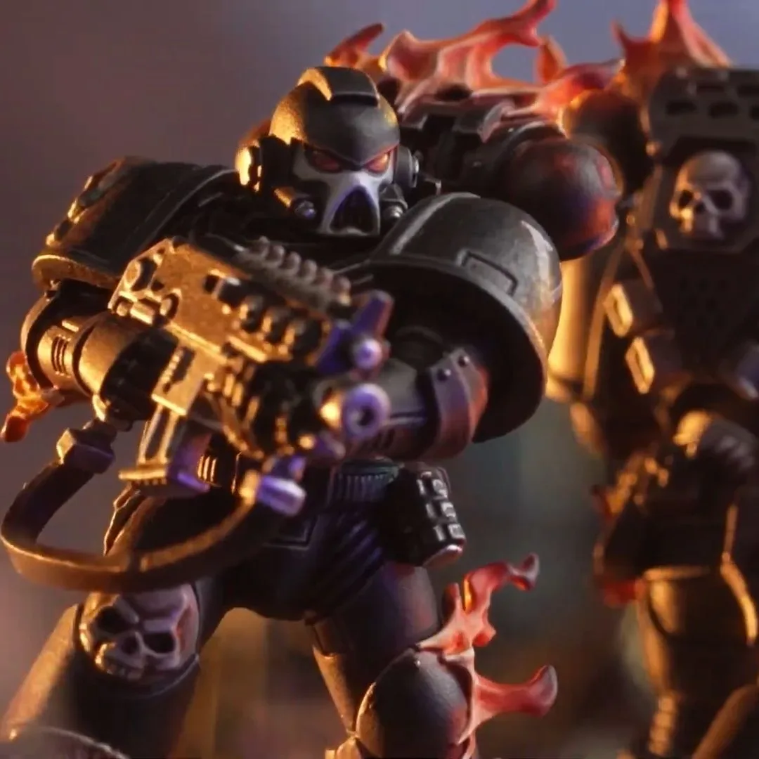 Kill Team: Armageddon Legion of the Damned miniature components for hobby conversions
