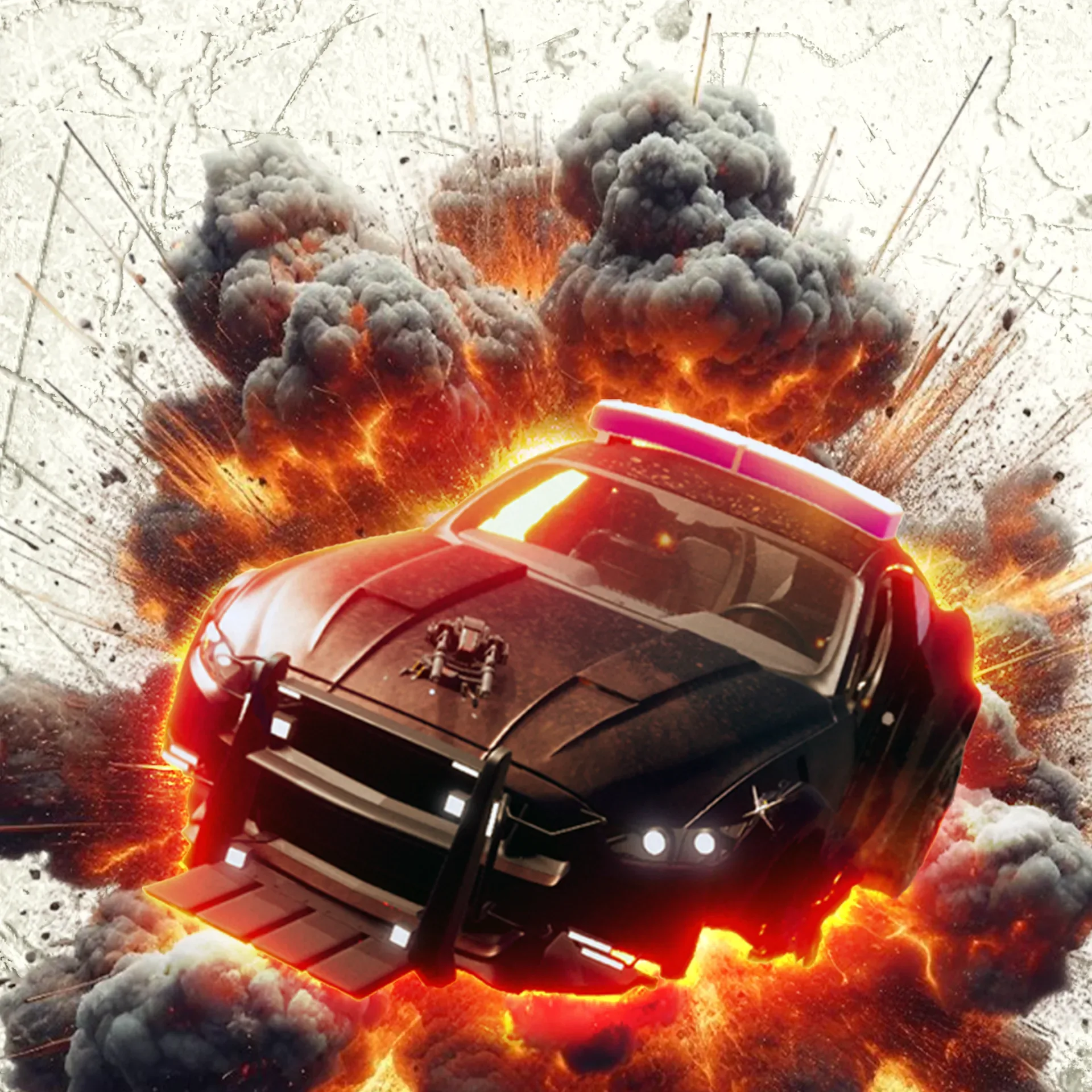 Mad Metal customizable combat vehicle in a Steam gameplay scene