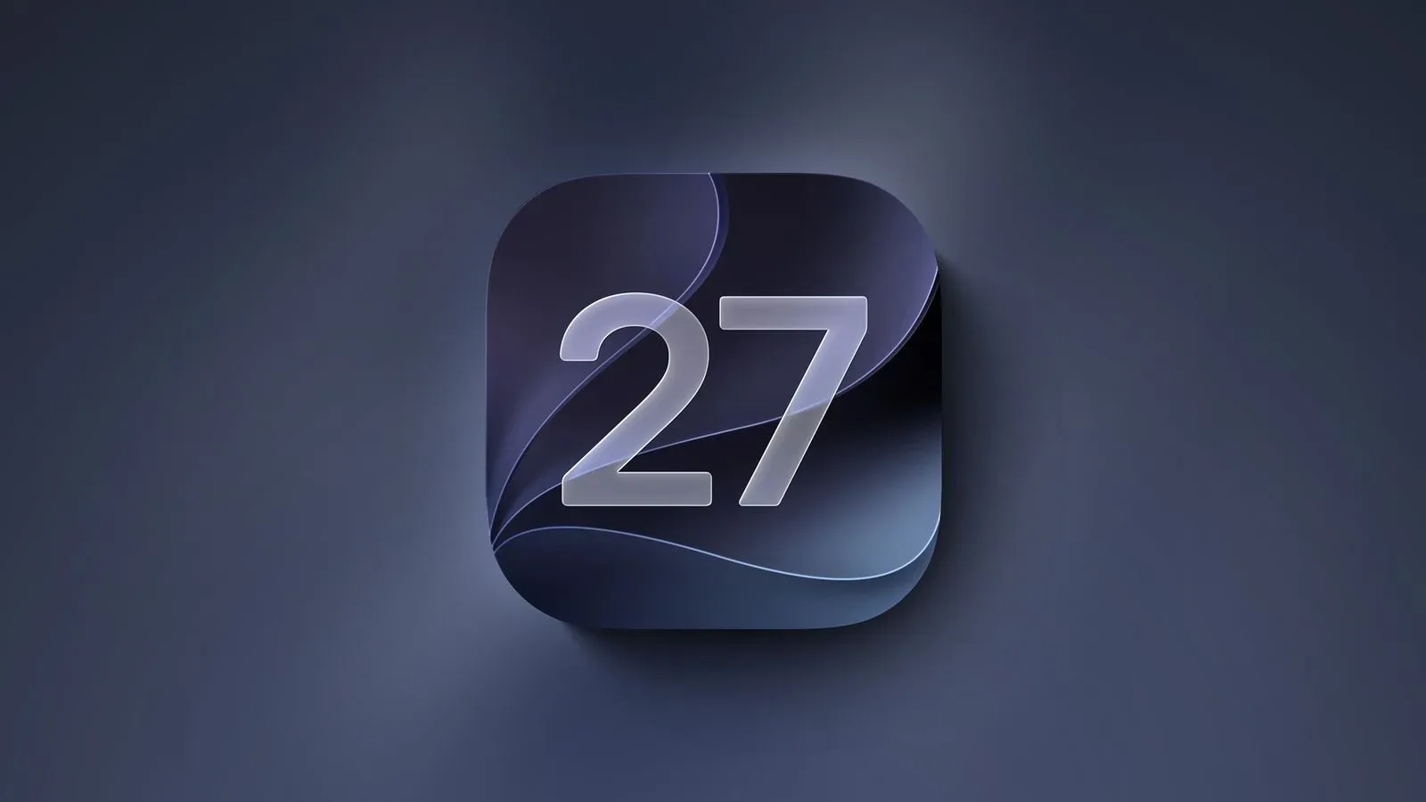 An iPhone 18 Pro displaying an iOS 27 software update during setup