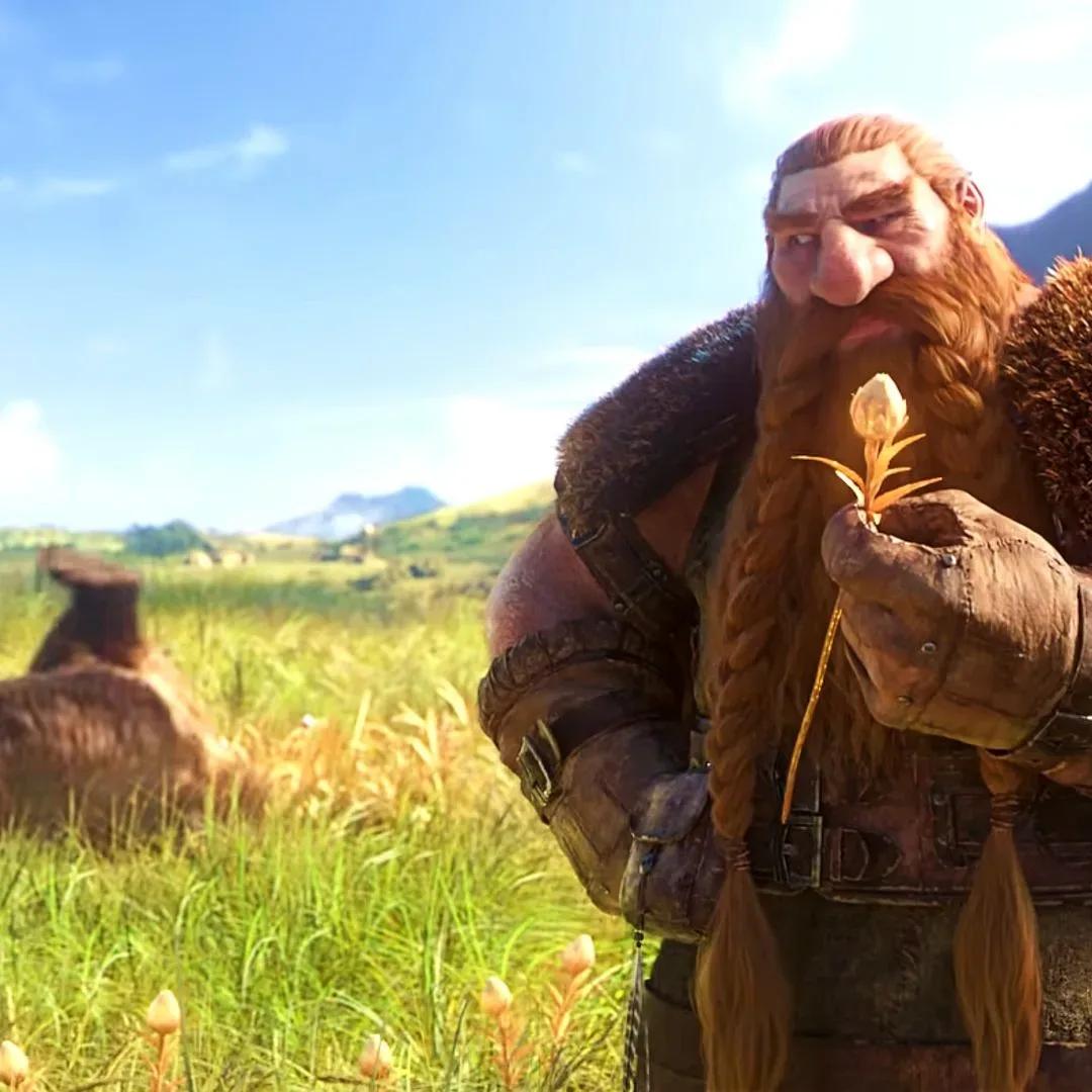 Fantasy MMO raid team gathered around loot without a gold auction system
