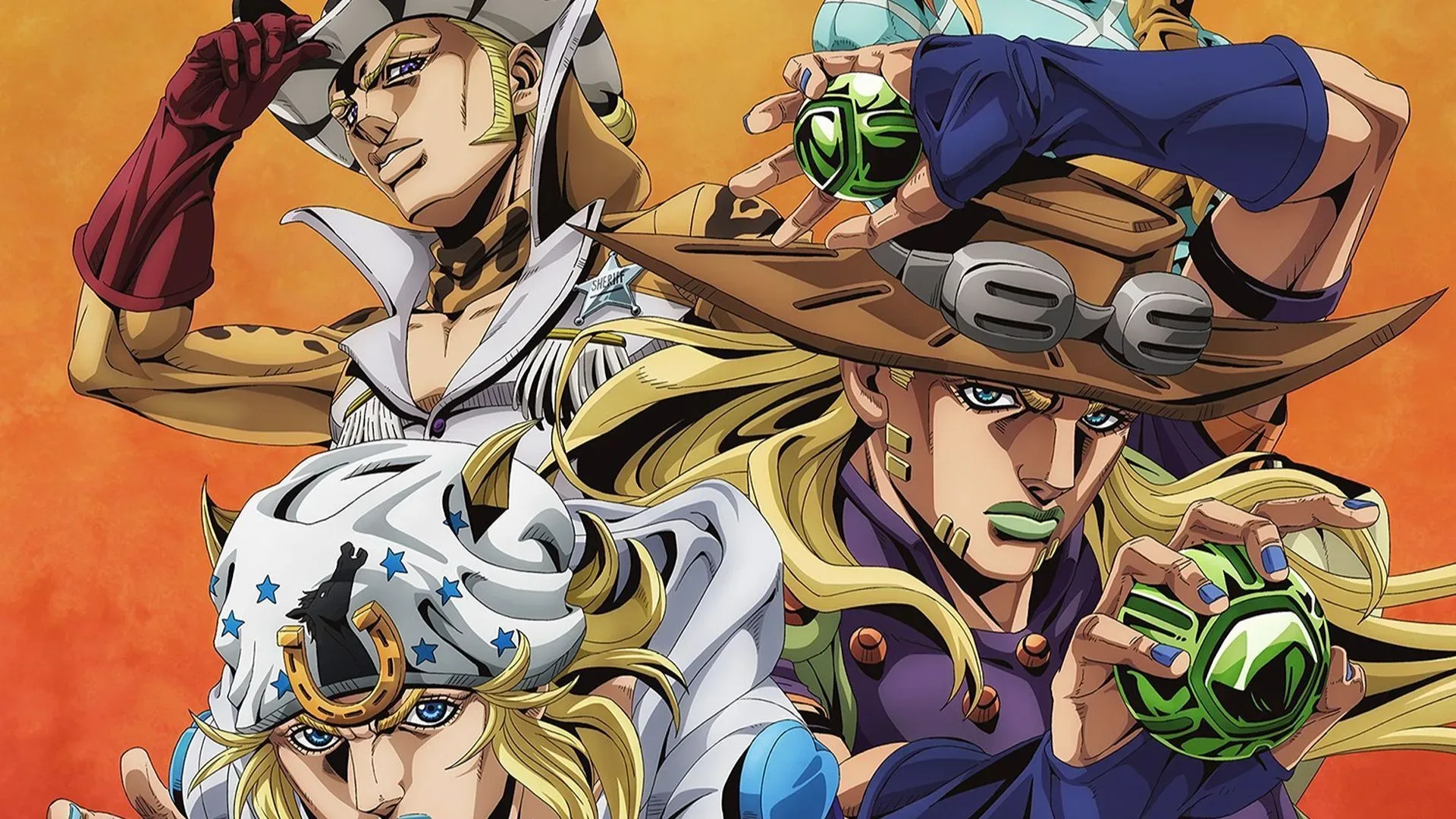 JoJo's Bizarre Adventure: Steel Ball Run episode 2 Netflix release schedule graphic