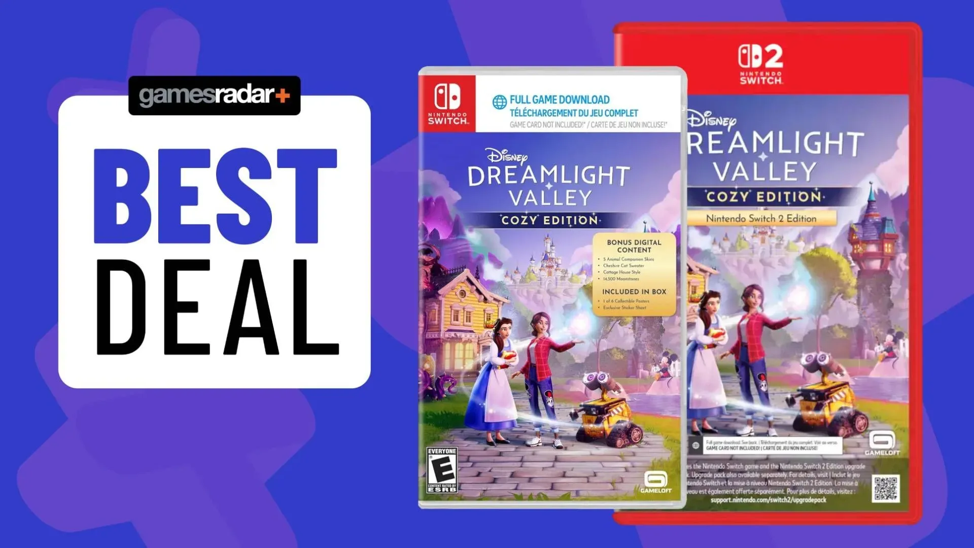 Disney Dreamlight Valley Cozy Edition box art for Nintendo Switch 2