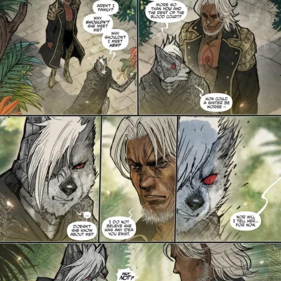 Monstress #64 Puts Maika’s Family Ties Under Pressure as Ren Faces His Past