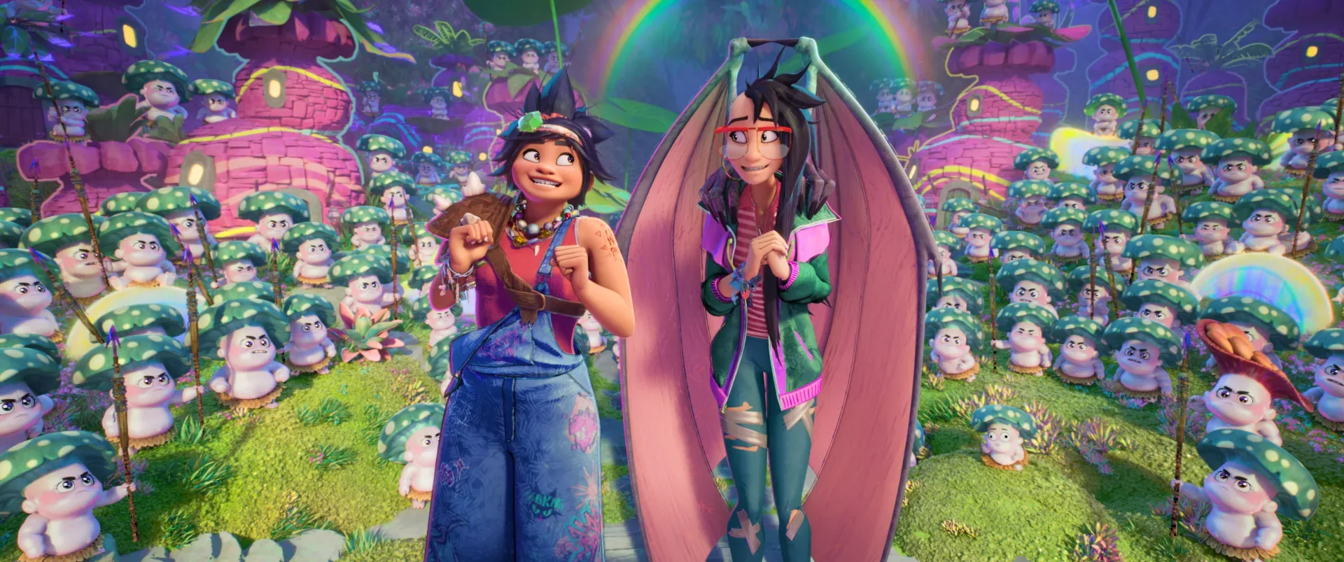 Liza Soberano and H.E.R. voice Raissa and Jo in Forgotten Island